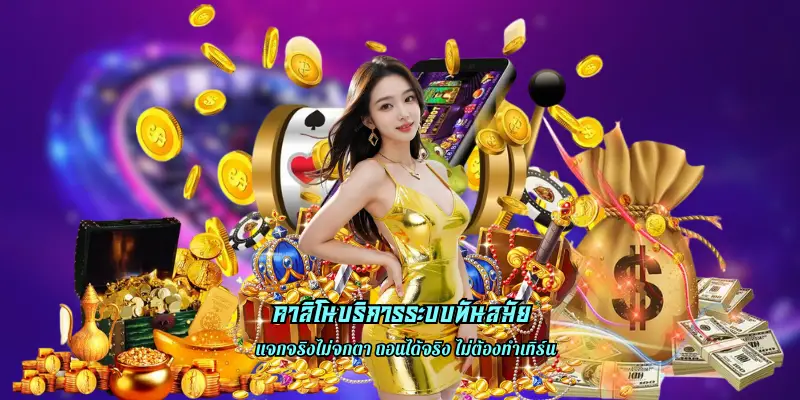 คาสิโนบริการระบบทันสมัย รวมเกมใหม่ล่าสุด อัปเดตทุกวัน เล่นไม่เบื่อ